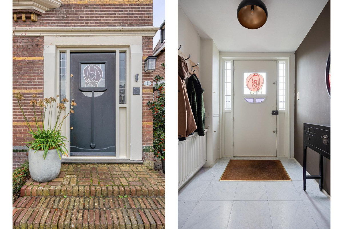 Twee-onder-één-kap te koop: Rozenlaan 1, Boskoop