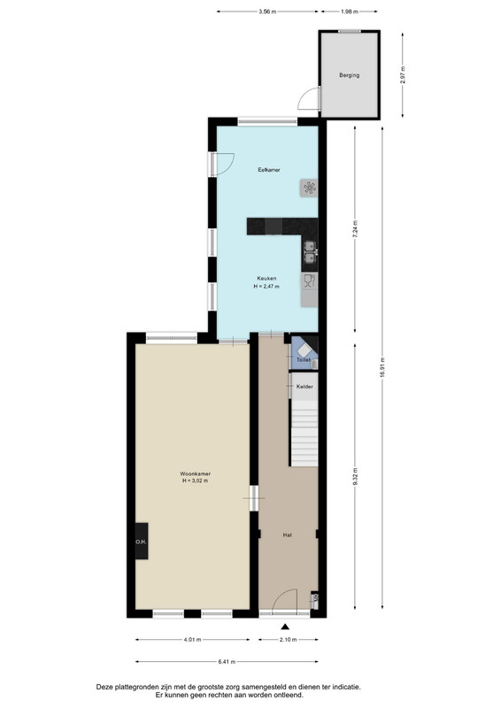 Tussenwoning te koop: Drievogelstraat 34, Kerkrade
