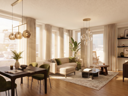 Middelgrote appartementen type M 