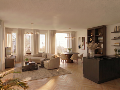 Stadswoningen loft type M 