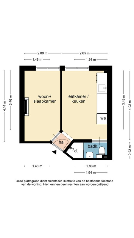 Studio te koop: Boschstraat 39C02, Maastricht