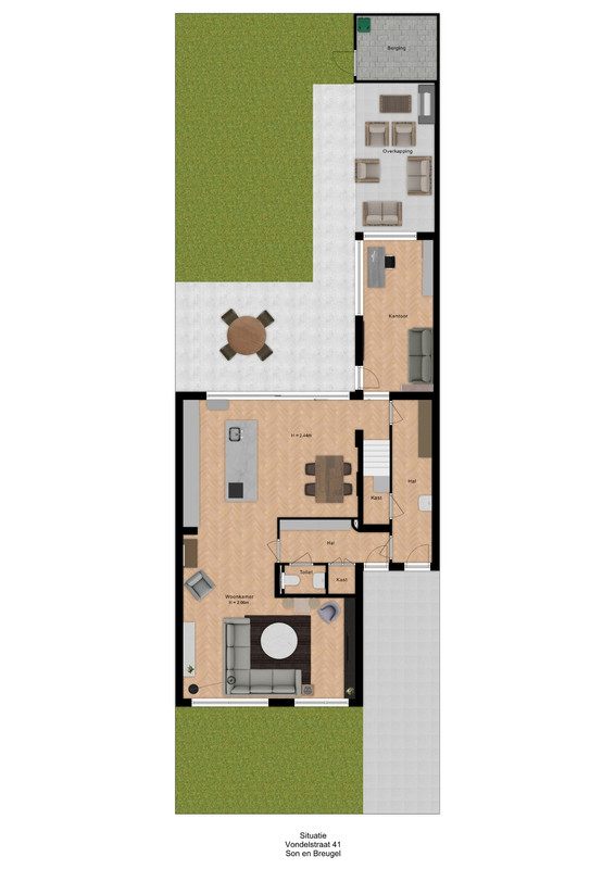 Hoekwoning te koop: Vondelstraat 41, Son En Breugel