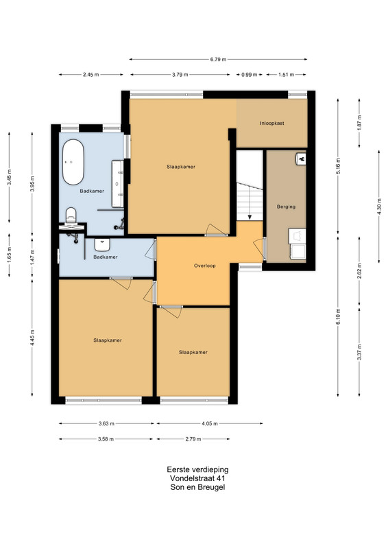 Hoekwoning te koop: Vondelstraat 41, Son En Breugel