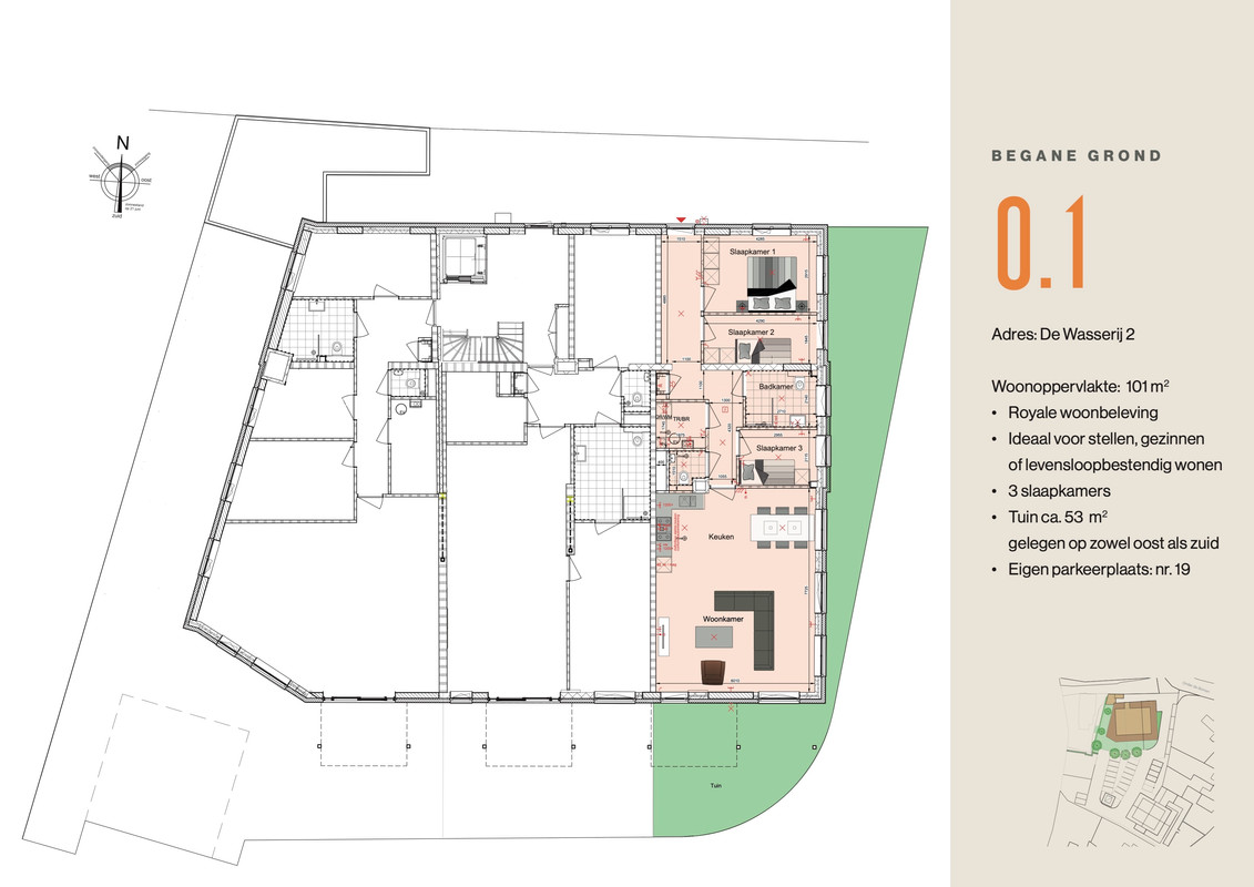 Appartement te koop: De Wasserij 2, Renkum
