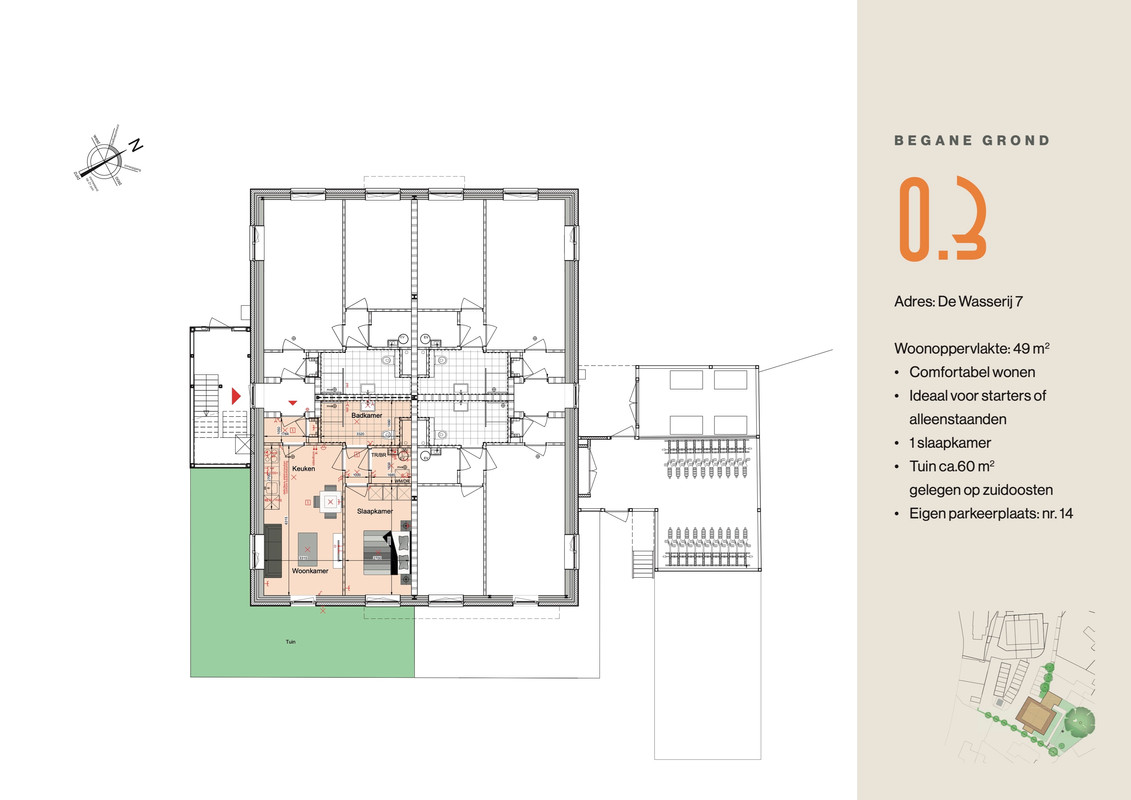 Appartement te koop: De Wasserij 7, Renkum