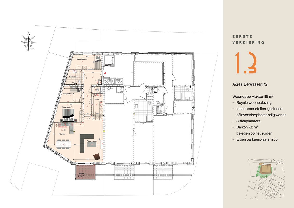 Appartement te koop: De Wasserij 12, Renkum