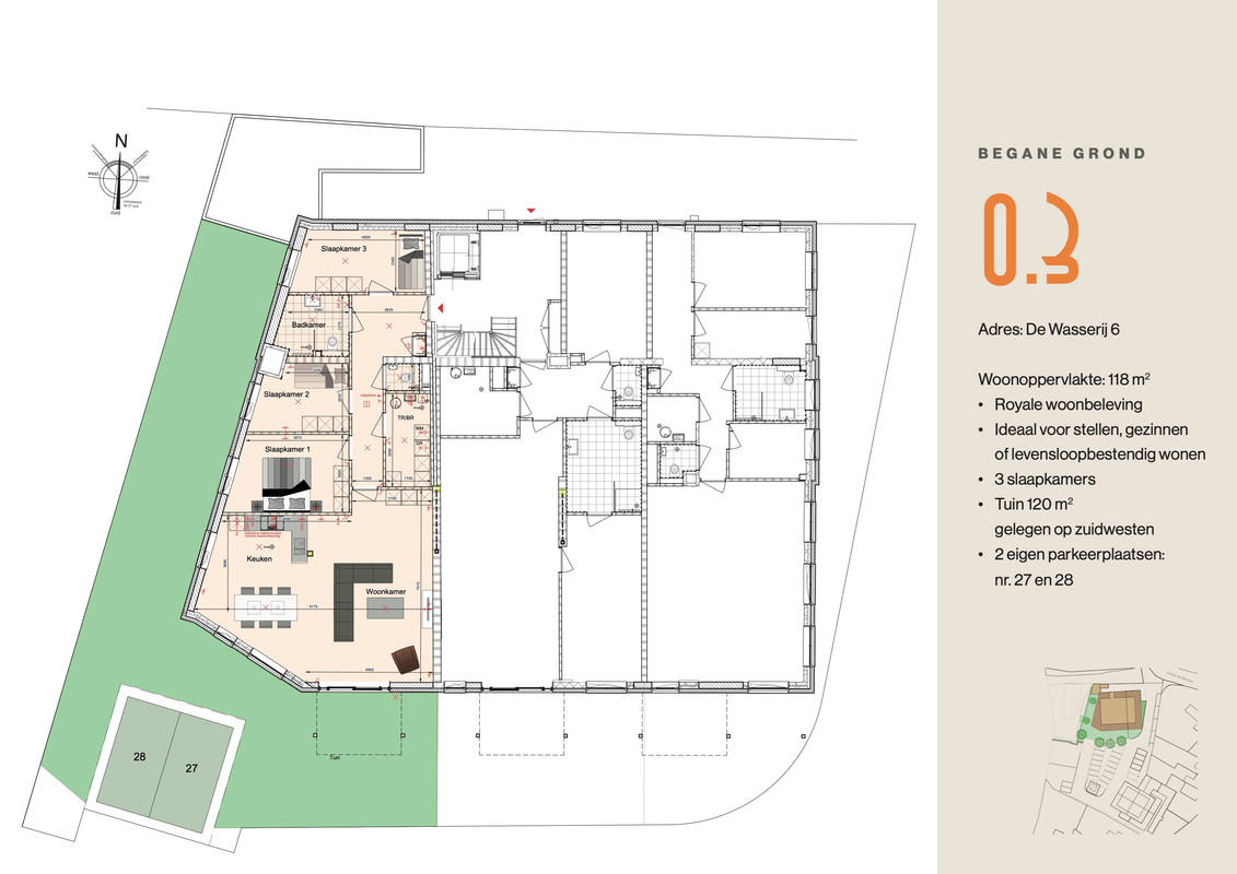 Appartement te koop: De Wasserij 6, Renkum