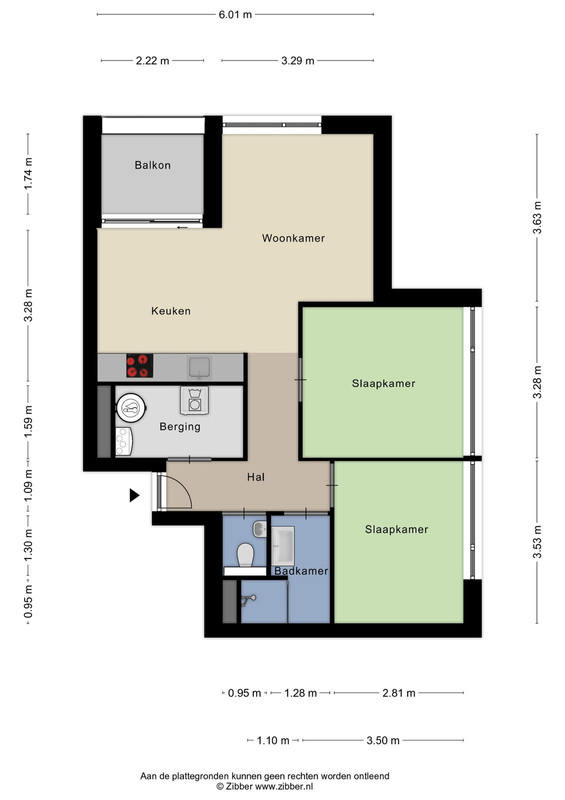 Appartement te huur: Endepoellaan 5F, Warmond