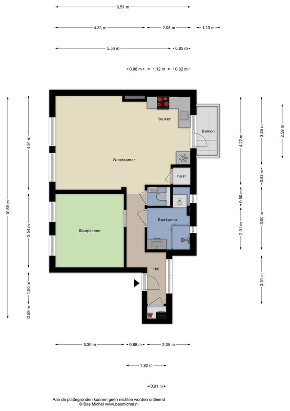 Appartement te koop: Prins Hendrikstraat 3C, Rotterdam