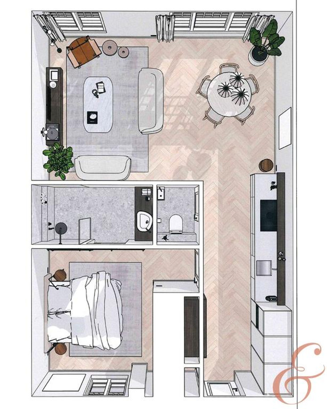 Appartement te huur: Stationslaan 13C, Nunspeet