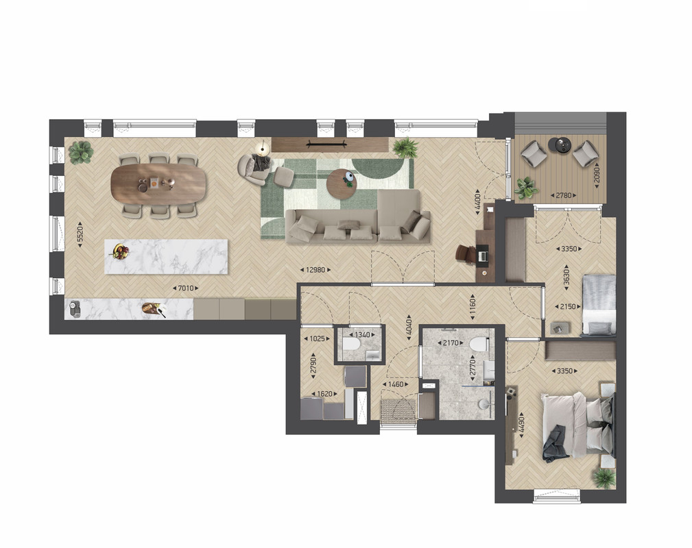 Appartement te koop: Borg. Oosterwijkbrink 201, Oosterwolde