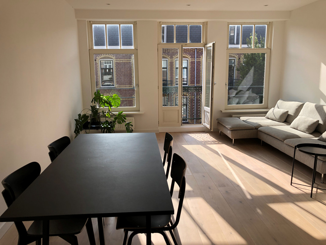 Studio te huur: Groen van Prinstererstraat 21-3, Amsterdam