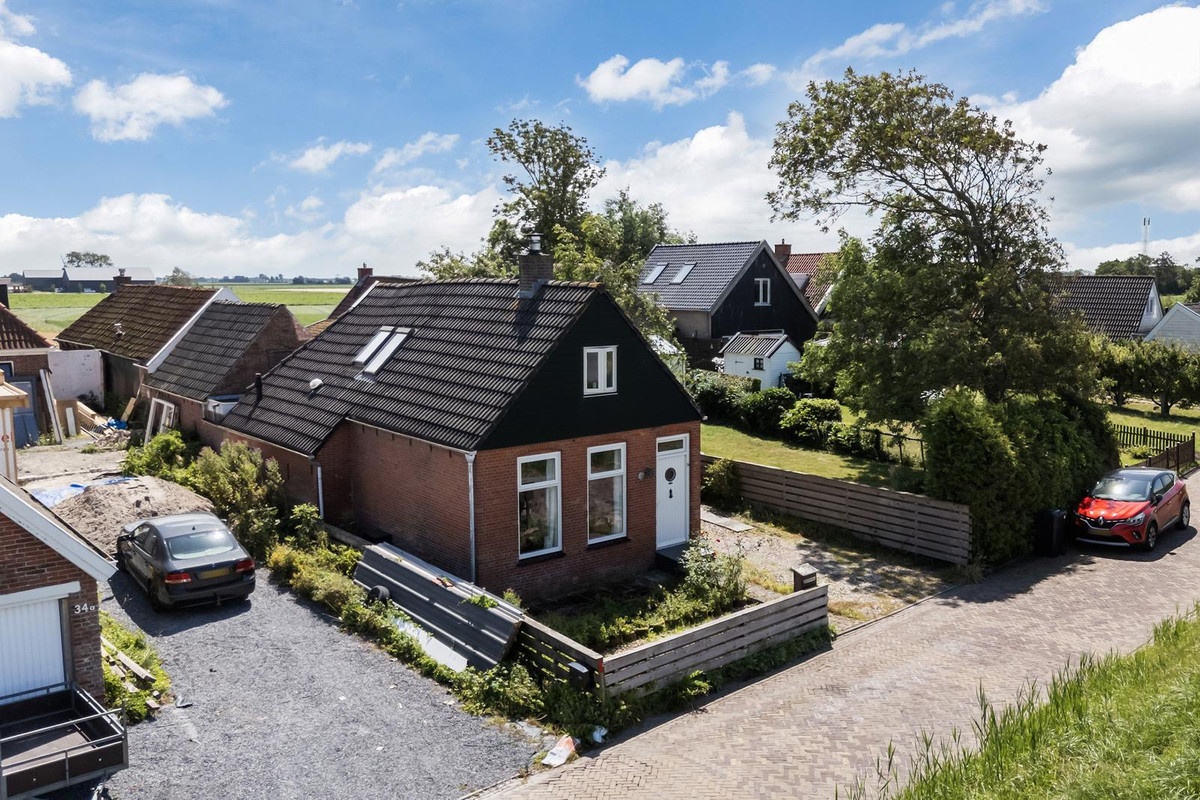 Vrijstaande woning te koop: Fiskbuorren 34, Ternaard