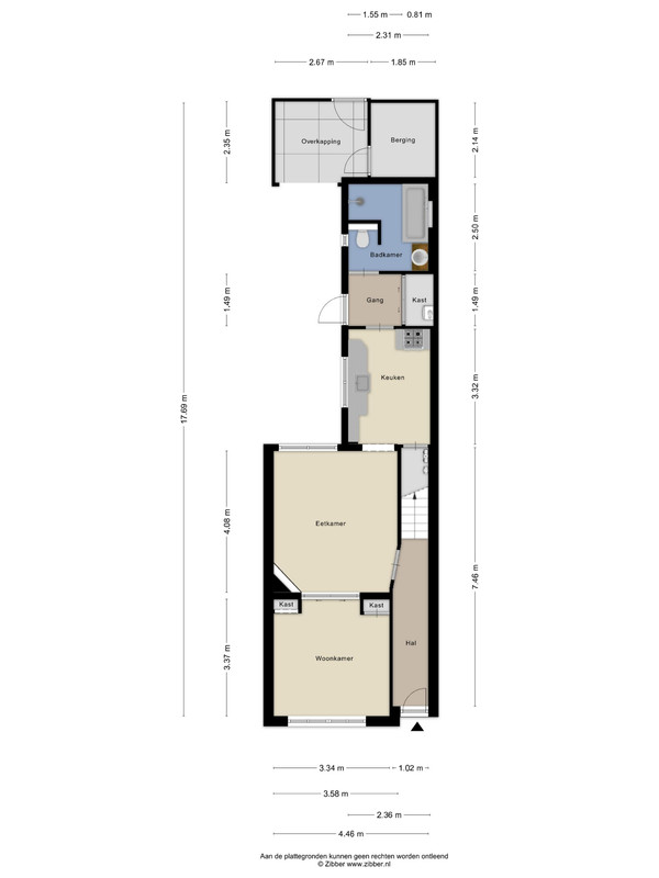 Tussenwoning te koop: Van Goorstraat 1A, Tilburg