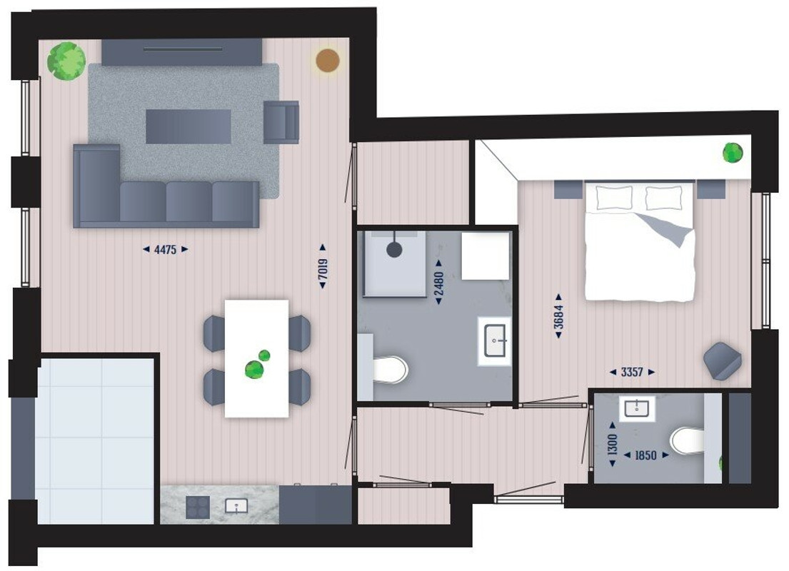 Appartement te huur: Visserstraat 18BBNR, Steenbergen