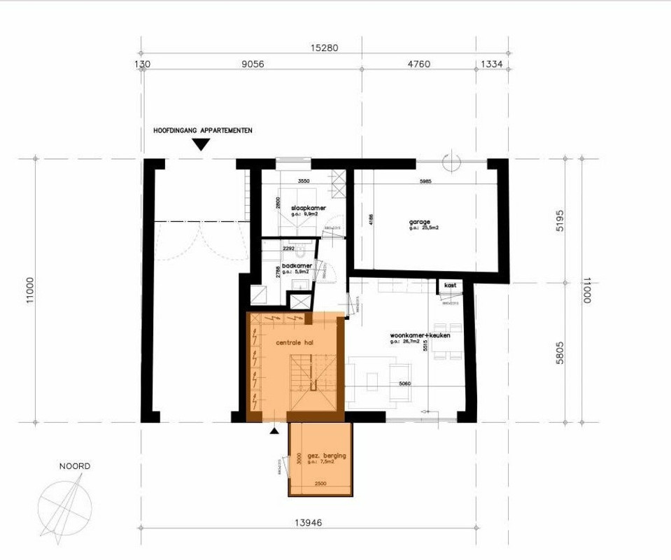 Appartement te huur: Visserstraat 18BBNR, Steenbergen