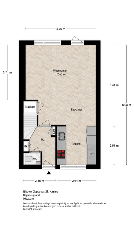 Hoekwoning te koop: Nieuwe Diepstraat 23, Almere