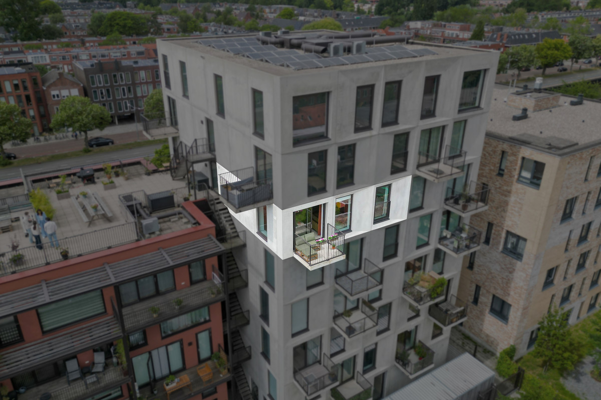 Appartement te koop: Oosterhamrikkade 101-16, Groningen