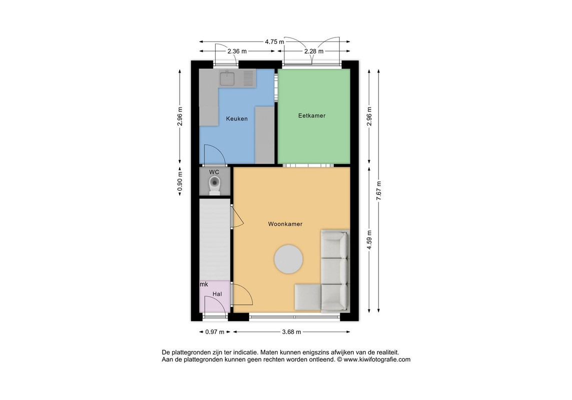 Tussenwoning te koop: Molenstraat 67, Ossendrecht