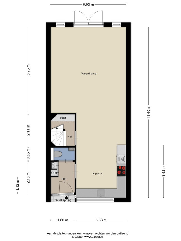 Tussenwoning te koop: Schalkhaarstraat 101, Tilburg