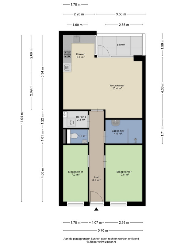 Appartement te koop: Zandoogje 4, Nijkerk