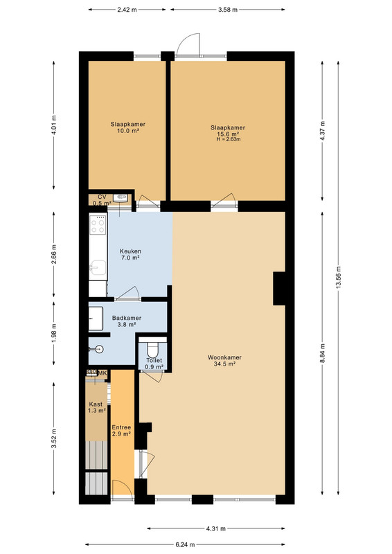 Appartement te koop: Strevelsweg 23A, Rotterdam