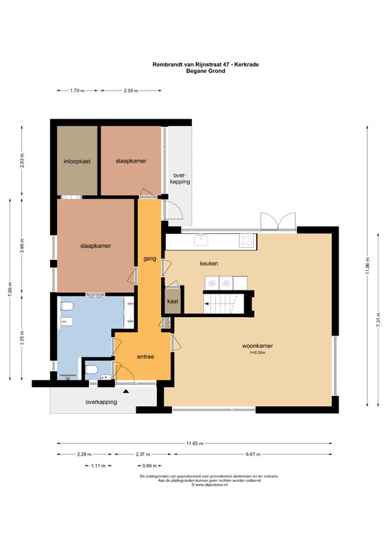 Vrijstaande woning te koop: Rembrandt van Rijnstraat 47, Kerkrade