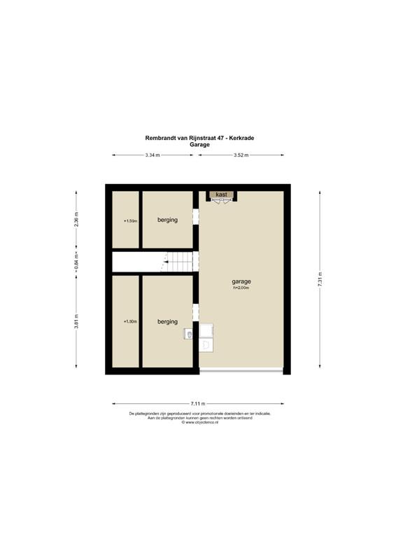 Vrijstaande woning te koop: Rembrandt van Rijnstraat 47, Kerkrade