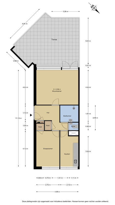 Appartement te koop: Chopinplein 32, Schiedam