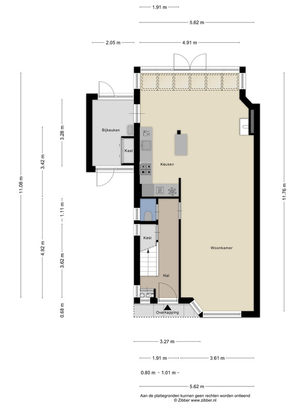 Tussenwoning te koop: Van der Goesstraat 16, Honselersdijk