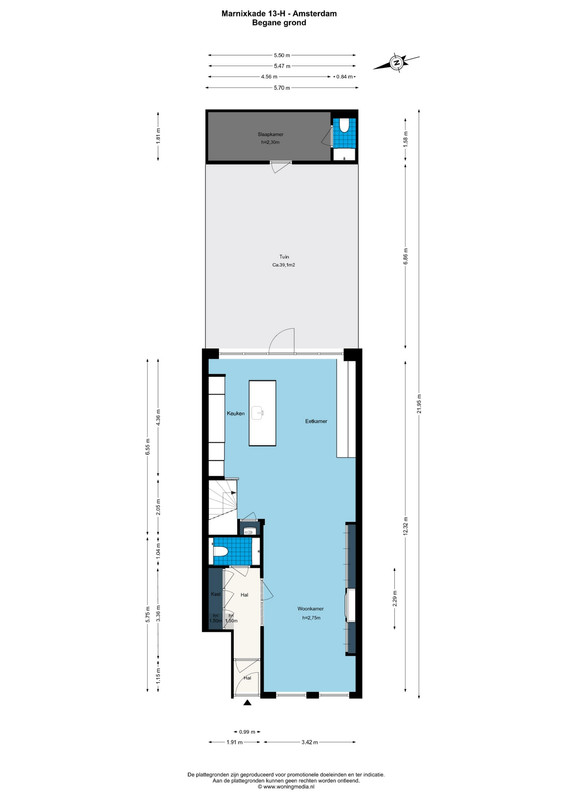 Appartement te koop: Marnixkade 13H, Amsterdam