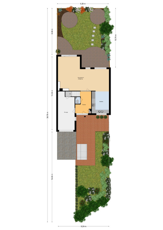 Tussenwoning te koop: Vogelzand 2244, Julianadorp