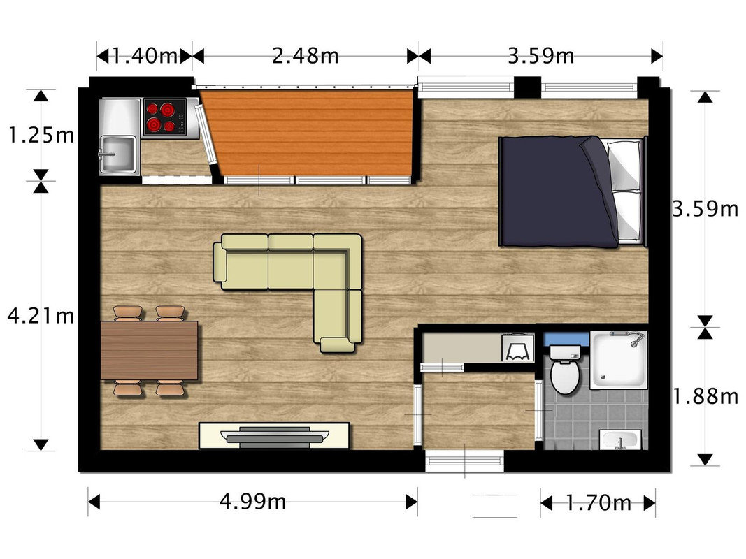Studio te koop: Lijtweg 402, Oegstgeest