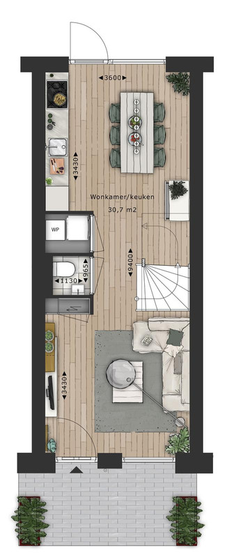 Hoekwoning te koop: Rietgans 50, Terneuzen