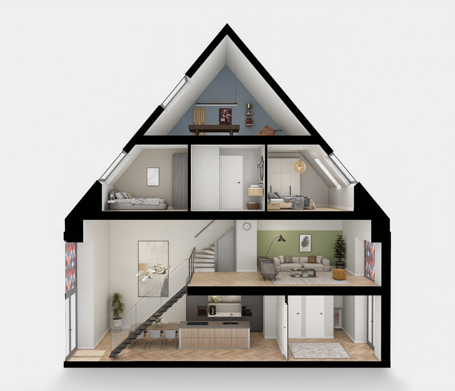 Appartement te koop: Kerkstraat 1, Luttelgeest