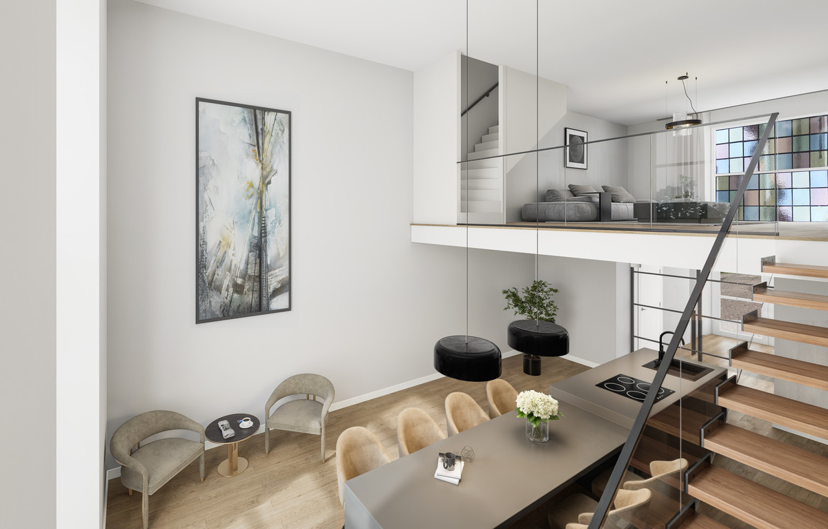 Appartement te koop: Kerkstraat 1, Luttelgeest