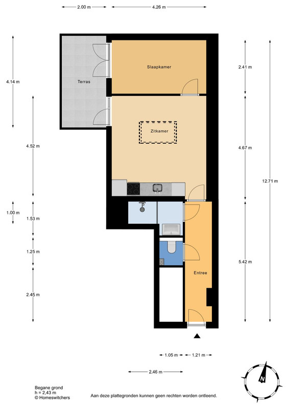 Studio te koop: Bussumsestraat 161, 'S-Gravenhage
