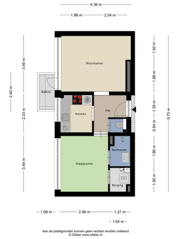 Studio te koop: Adenauerlaan 47, Utrecht