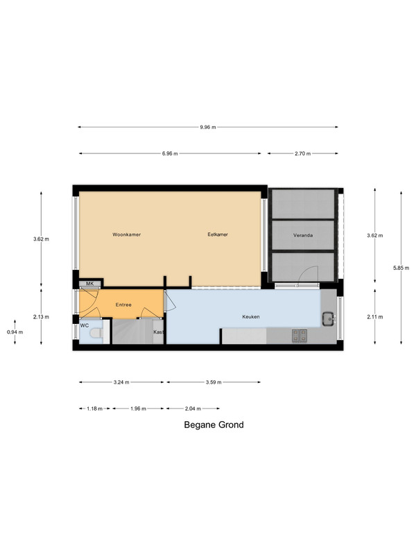 Tussenwoning te koop: Basiusstraat 8, Heerhugowaard