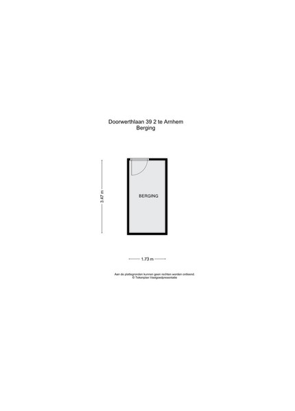 Plattegrond
