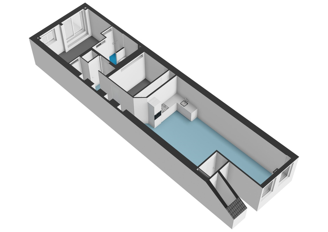 Studio te koop: Kerkstraat 125O, Amsterdam