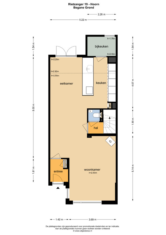 Tussenwoning te koop: Rietzanger 19, Hoorn