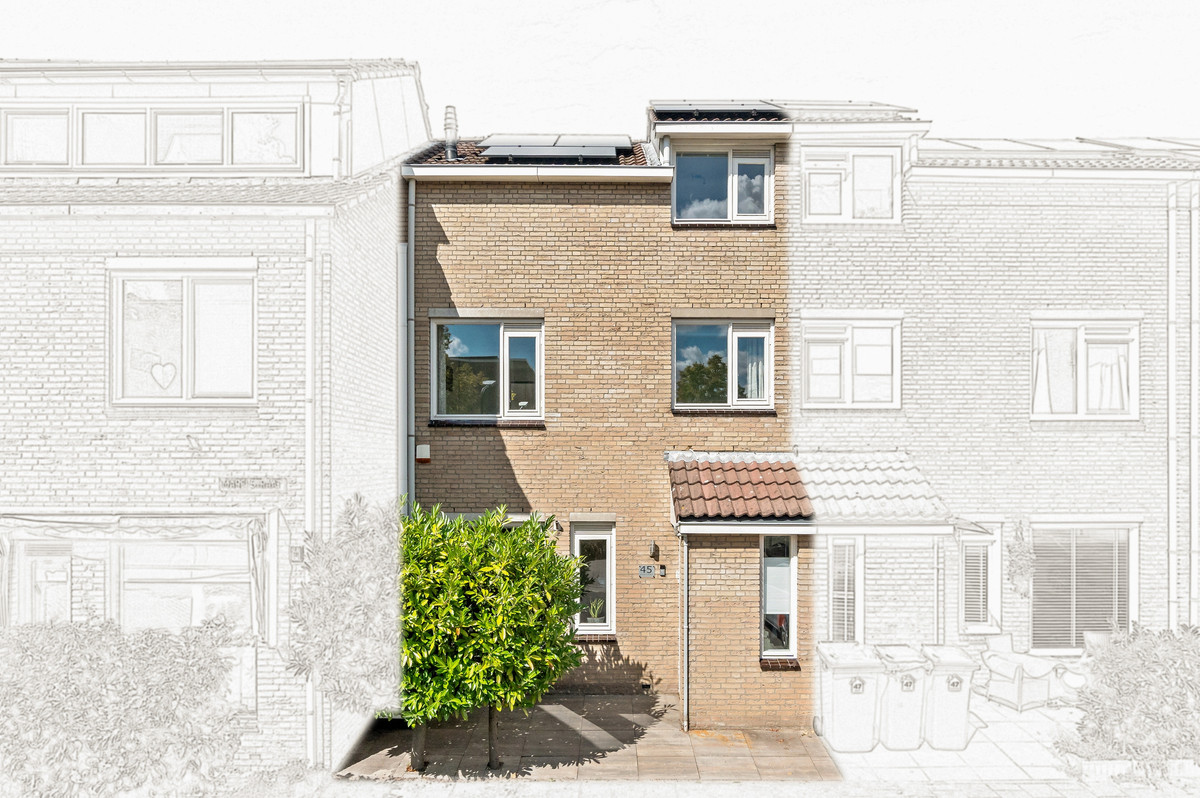 Tussenwoning te koop: Marelstraat 45, Maassluis