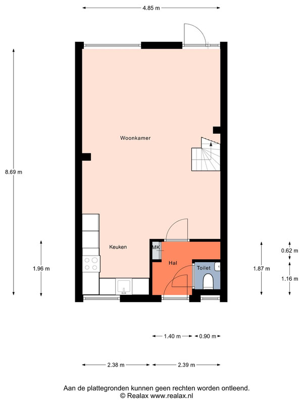 Tussenwoning te koop: Hunenveldlaan 51, Oldenzaal
