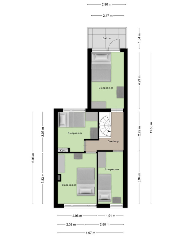 Tussenwoning te koop: Kastanjelaan 286, Bergen Op Zoom