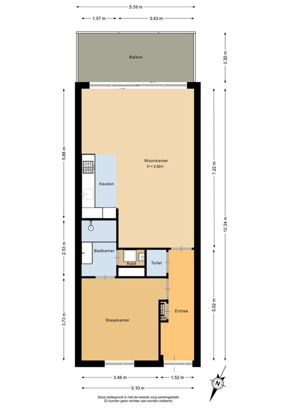 Appartement te koop: Rochus Meeuwiszweg 216, Brielle