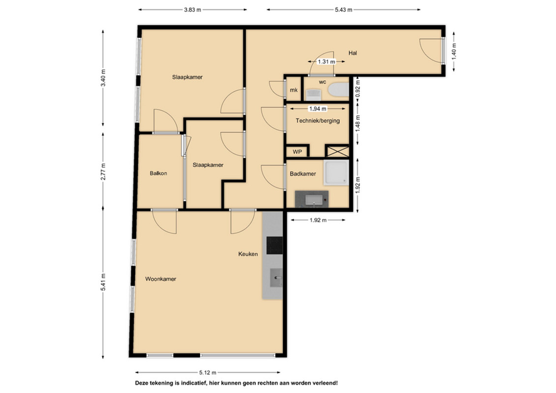 Appartement te koop: Noordstraat 2N, Terneuzen