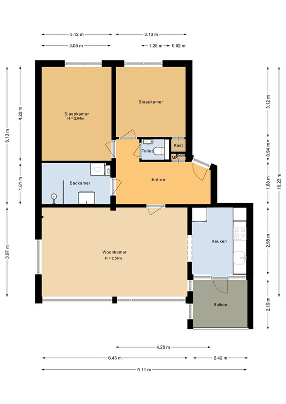 Appartement te koop: Beeklaan 196, Noordwijk