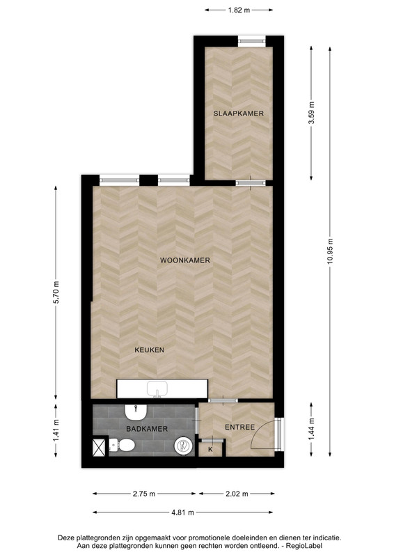 Studio te koop: Smedenstraat 74A, Deventer