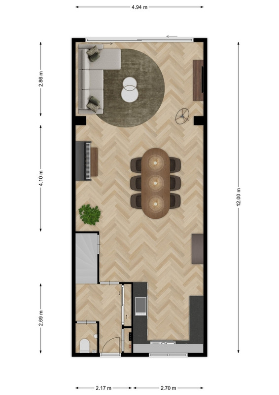 Tussenwoning te koop: Mekongstraat 16, Spijkenisse
